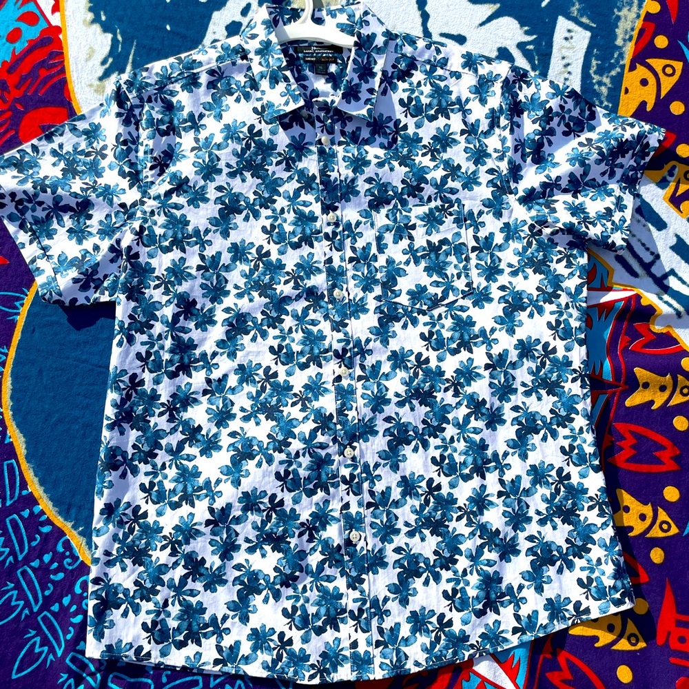 Mark Anthony brand new, XL short sleeve button up shirt….